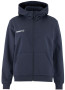 COMMUNITY 2.0 LOGO FZ HOODIE WOMAN