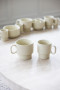 COFFEE & MORE TEA MUG, 2-PCS, BEIGE