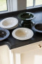 COFFEE & MORE DEEP PLATE, GREY