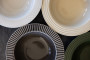 COFFEE & MORE DEEP PLATE, GREY