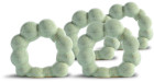 NAPKIN RING PORTO 4PCS/SET, MINTY GREEN