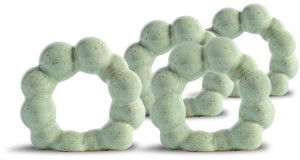 NAPKIN RING PORTO 4PCS/SET, MINTY GREEN