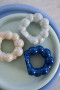 NAPKIN RING PORTO 4PCS/SET, BLUE