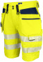 6575 Spodenki stretchowe EN ISO 20471 KLASA 2/1