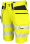 6575 Spodenki stretchowe EN ISO 20471 KLASA 2/1